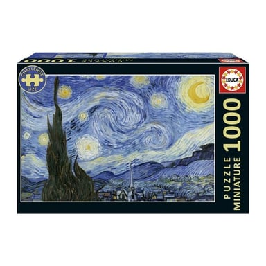 Puzzle - EDUCA - Nuit Étoilée Miniature - 1000 pieces - 62,5 x 30 cm - a partir de 12 ans