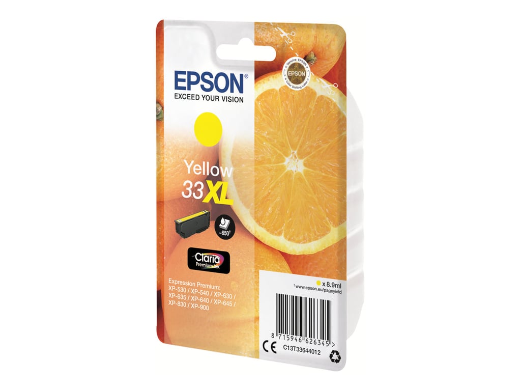 Epson Jaune C13T33644012 - vue 6