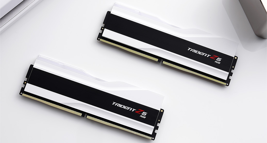 G.Skill Trident Z5 RGB 48 Go 2 x 24 Go DDR5 8000 MHz CL38 - vue 8