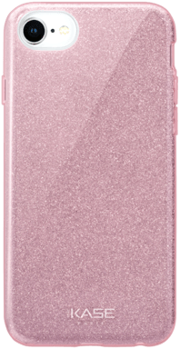 Custodia Glitter Slim per Apple iPhone 6/6s/7/8/SE 2020/SE 2022, oro rosa