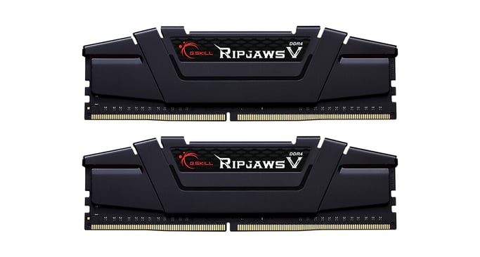 G.Skill Ripjaws V DDR4 - Kit 32 GB (2 x 16 GB) - 3600 MHz - C18 - Negro