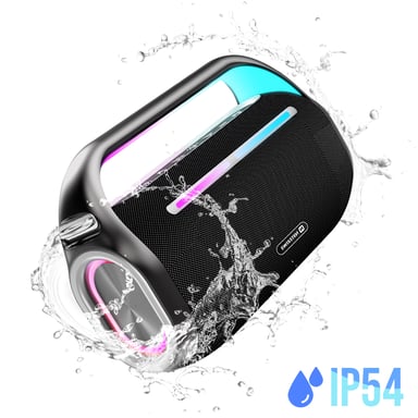 Enceinte Bluetooth avec Microphone Portable Autonomie 10 Heures Noir