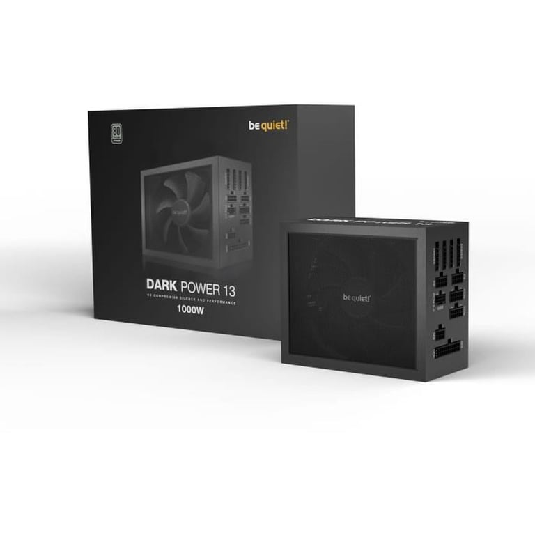 be quiet! Power 13 Alimentation électrique interne ATX12V 3.0/ EPS12V 2.92 80 PLUS CA 100 240 V 1000 Watt PFC active - vue 4
