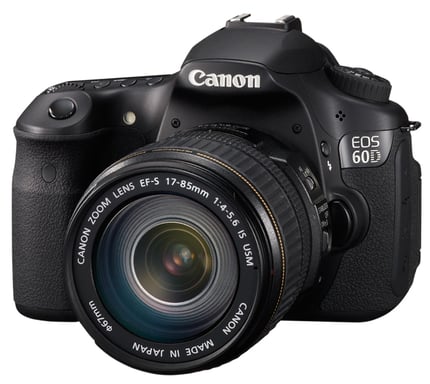 Canon EOS 60D + EF-S 18-135mm Kit d'appareil-photo SLR 18 MP CMOS 5184 x 3456 pixels Noir