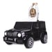 Voiture électrique à pédales Mercedes-Benz AMG G 63 noire pour enfants