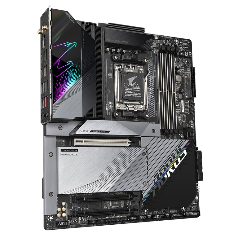 GIGABYTE X670E AORUS MASTER carte mère AMD X670 Emplacement AM5 ATX Neuf - vue 3