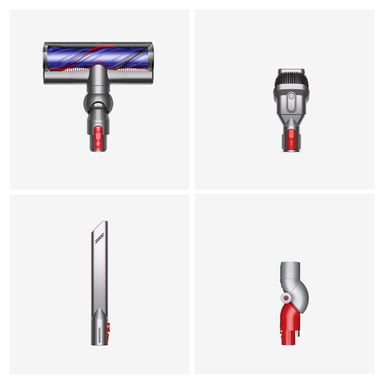 Dyson V8 Origin Aspiradora escoba 2 en 1 Batería Secar Sin bolsa 425 W Púrpura, Plata