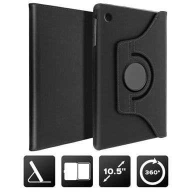 Custodia per Samsung Galaxy Tab A9 e Tab A11 con supporto girevole per paesaggio e ritratto