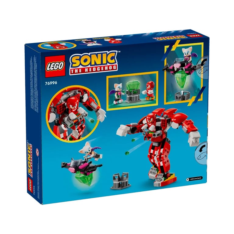 Robot Gardien de Knuckles LEGO Sonic : Aventure Épique pour Enfants - Neuf