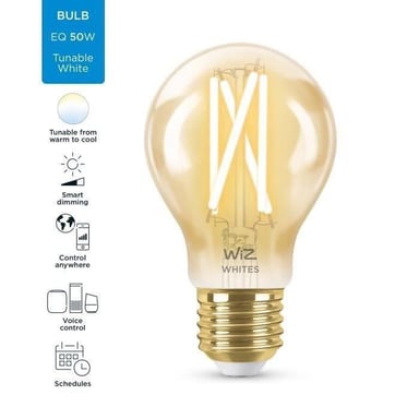 WiZ Connected lampadina bianco vintage variabile E27 50W