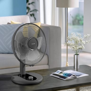 Philips Ventilateur de table Mercury Série 1000 CX1030/01 - Neuf Noir - vue 2