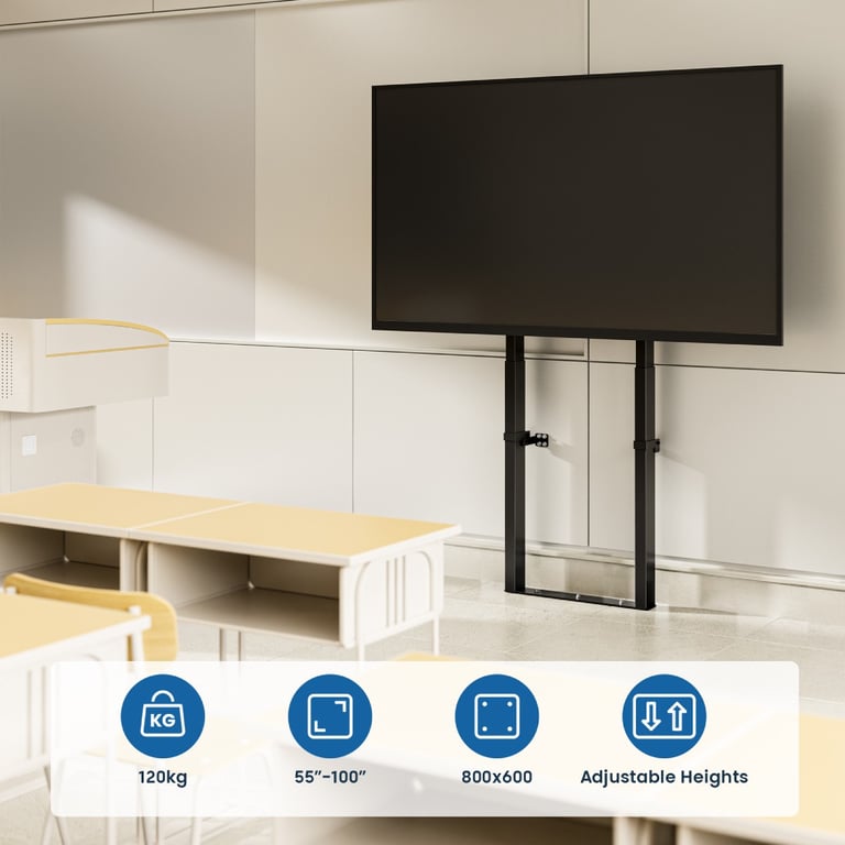 Ewent EW1549 Supporto TV a parete 2 54 100 Nero Neuf - vue 3