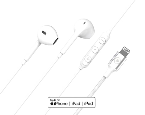 Bigben Connected FPYKPBOUTONMFIW écouteur/casque Blanc