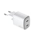 Celly UPTC2USBC45WWH chargeur d'appareils mobiles Universel Blanc Secteur Charge rapide Intérieure