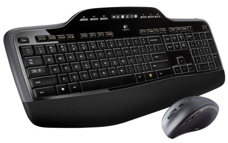 Logitech MK710 Performance teclado Ratón incluido RF inalámbrico AZERTY Francés Negro