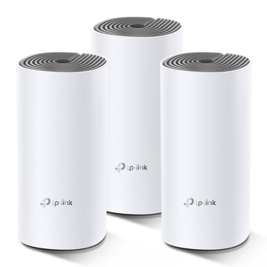 TP-Link Deco E4 (3-pack) Bi-bande (2,4 GHz / 5 GHz) Wi-Fi 5 (802.11ac) Blanc, Gris 2 Interne