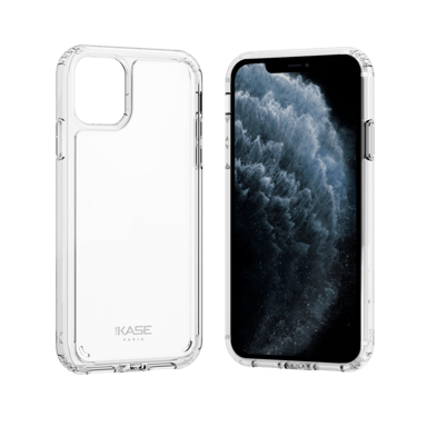 Custodia ibrida antiurto Invisible per Apple iPhone 11 Pro Max, trasparente