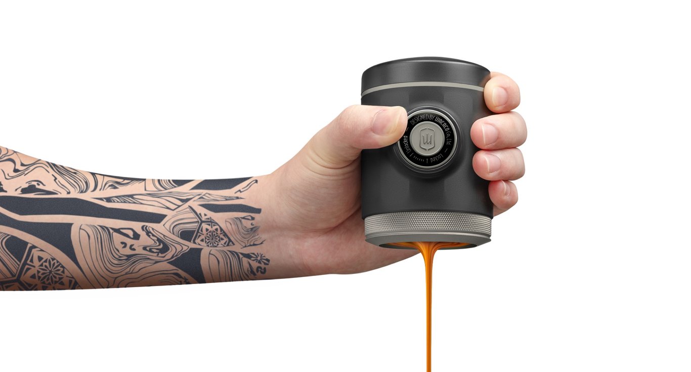 WACACO Picopresso Machine Espresso Manuelle – 18 bars café moulu extraction barista portable sans électricité idéale voyage & outdoor Neuf - vue 2