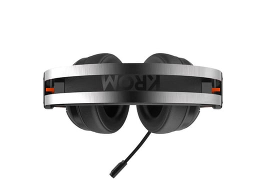 Cuffie Krom Kode con archetto a filo Play Black