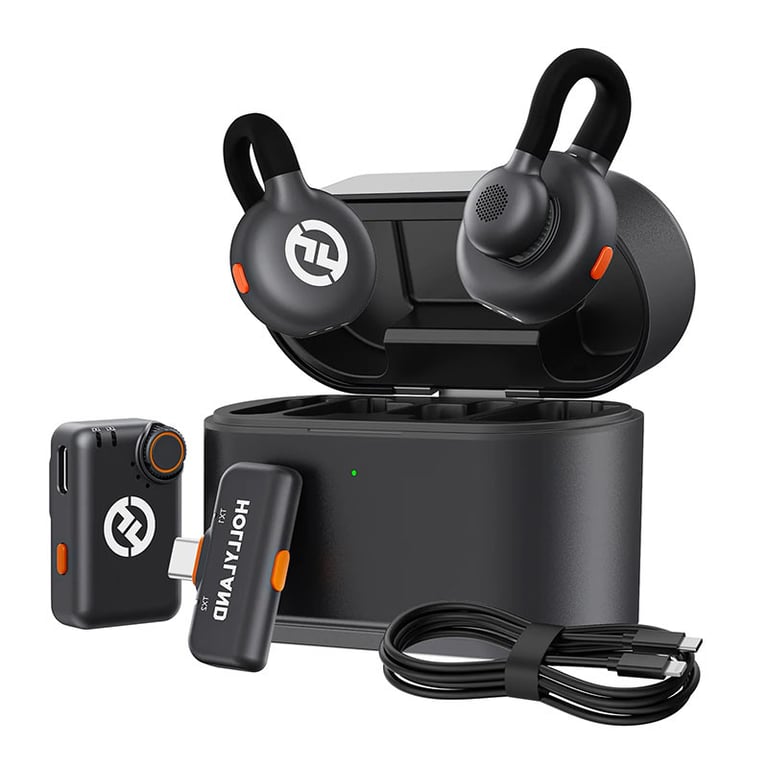 HOLLYLAND Lark M2S Combo Kit Microphone Lavalier - vue 2