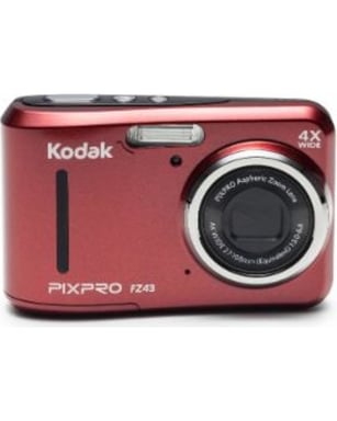 KODAK Pixpro - FZ43 - Cámara digital compacta de 16,44 megapíxeles - Rojo