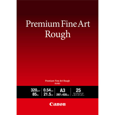 Canon Papier A3 beaux-arts texturé Premium FA-RG1, 25 feuilles