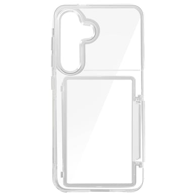 Forcell Carcasa para Samsung Galaxy S24 / S25 con tarjetero Transparente