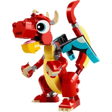 Construisez le Dragon Rouge LEGO Creator 31145 - Modèle Époustouflant