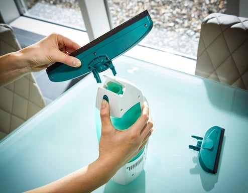 Leifheit 51003 laveur de vitres électriques Bleu, Blanc