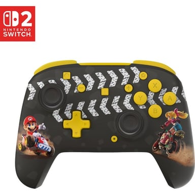 Manette sans fil TURTLE BEACH Rematch Mario Kart World RGB pour Nintendo Switch 2 Switch Switch Lite OLED Multicolore