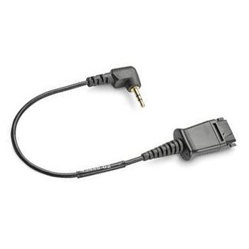 Plantronics Prise de casque Téléphone sub-mini 2,5 mm (M) Déconnexion rapide 45.7 cm