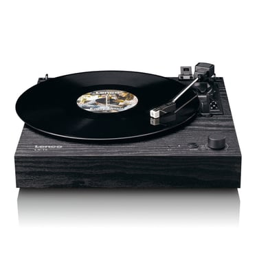 Lenco LS-15BK platine Tourne-disque entraîné par courroie Noir