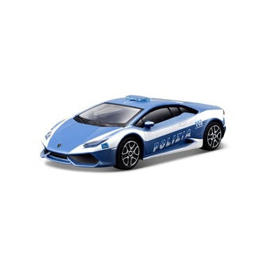 BBURAGO Lamborghini Huracan LP 610-4 Police Modèle de voiture de sport Pré-assemblé 1:43