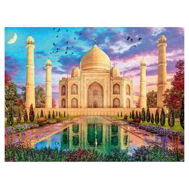 Puzzle de 1500 piezas del Taj Mahal: una experiencia zen y cautivadora