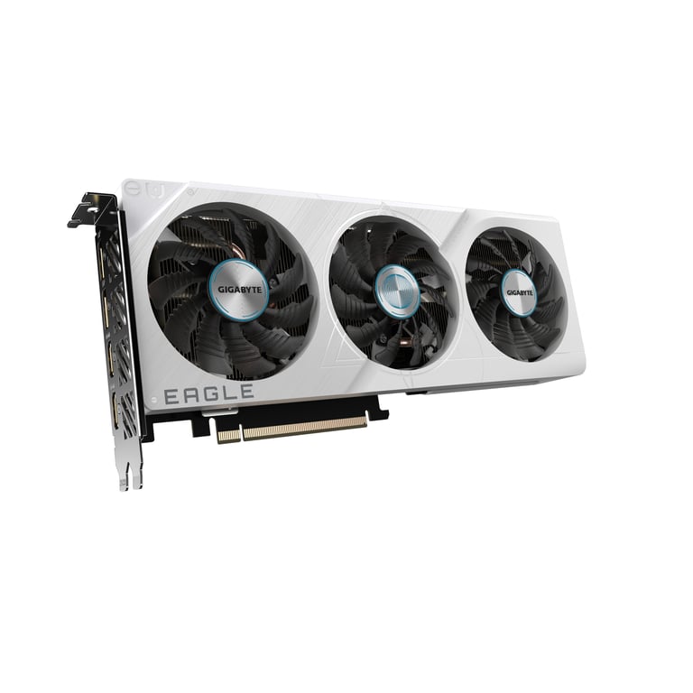GIGABYTE GeForce RTX 4060 Ti EAGLE OC ICE 8G NVIDIA 8 Go GDDR6 Neuf - vue 3
