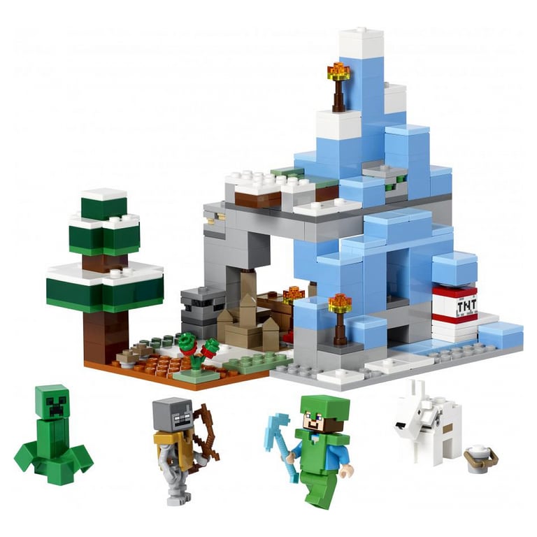 LEGO 21243 Les pics gelés Minecraft - vue 3