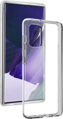 Coque Samsung G Note 20 Silisoft souple Transparente Bigben