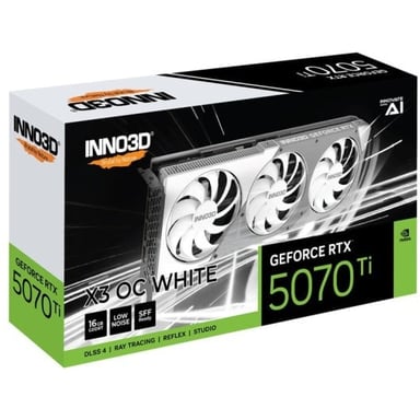 INNO3D GeForce RTX 5070 Ti X3 OC WHITE NVIDIA 16 GB GDDR7