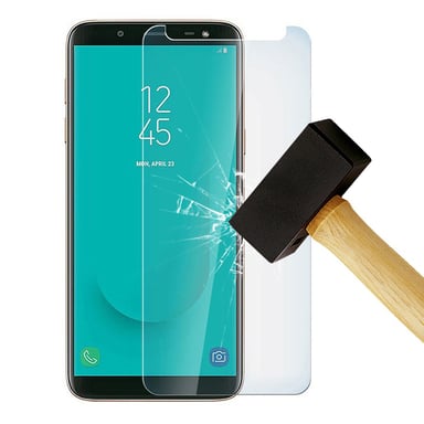 Film verre trempé compatible Samsung Galaxy J6 2018