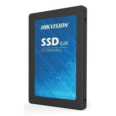 SSD Interne HIKVISION 2.5 128 Go E100 SATA 6.0Gbps SATA-III  3D TLC 550 MB/s 60 TB''