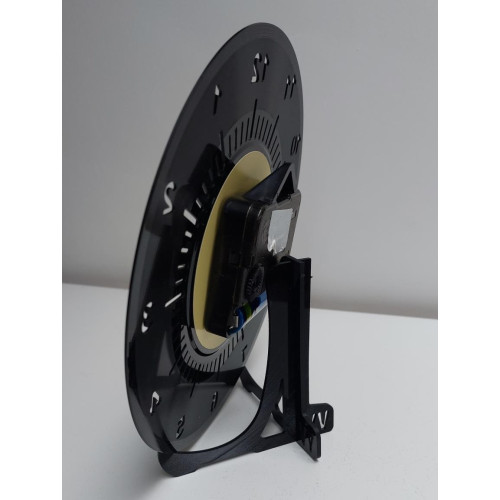 Horloge vinyle 45T recyclé YELLOW Neuf - vue 3