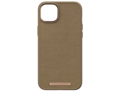 Custodia Njord byELEMENTS Suede Comfort+ - iPhone 14 Plus - Camel Apple iPhone 14 Plus