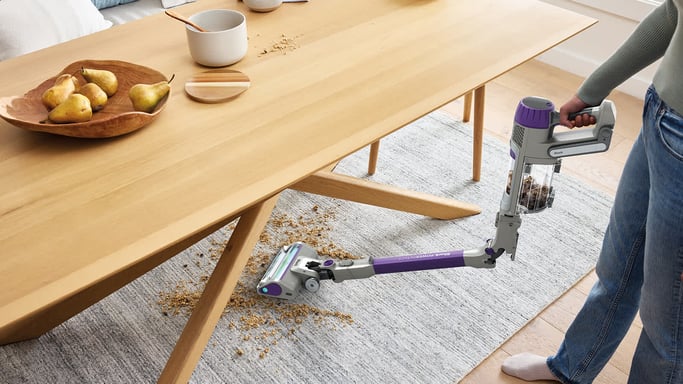 Shark IP1251EUT aspirateur balai et balai électrique Batterie Sec Sans sac 380 W Gris, Violet