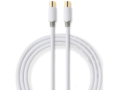 Nedis CSBW40015WT20 cable coaxial Blanco