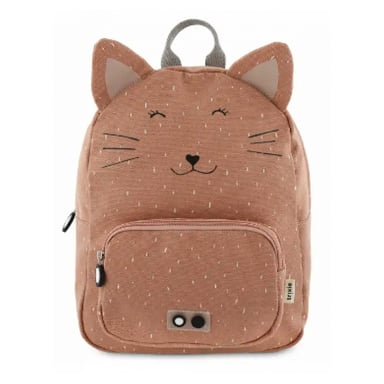 Mochila infantil Coral - Mrs Cat, ideal para el colegio