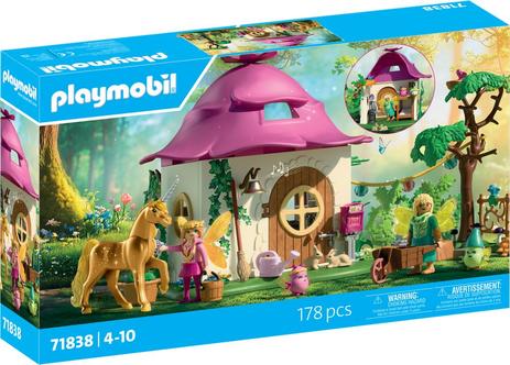 Playmobil Fairy Home with Golden Unicorn and Stable - vue 9