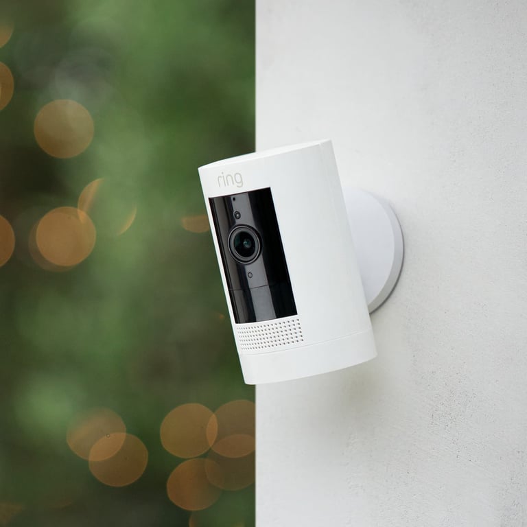 Ring Caméra extérieure sans fil Stick Up Cam | Caméra de surveillance wifi HD sur batterie audio bidirectionnel détection de mouvements fonctionne avec Alexa | Essai Ring Home gratuit 30 j. - vue 8