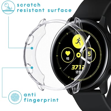 imoshion ?Coque souple à couverture complète Watch Active 2 - 44 mm - Transparent
