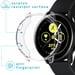 imoshion ?Coque souple à couverture complète Watch Active 2 - 44 mm - Transparent
