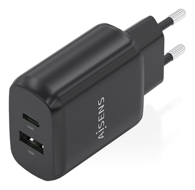 AISENS A110-0924 cargador de dispositivo móvil Cámara digital, MP3, MP4, Teléfono móvil, Navegante, Portátil, Consola de juegos portátil, Smartphone,